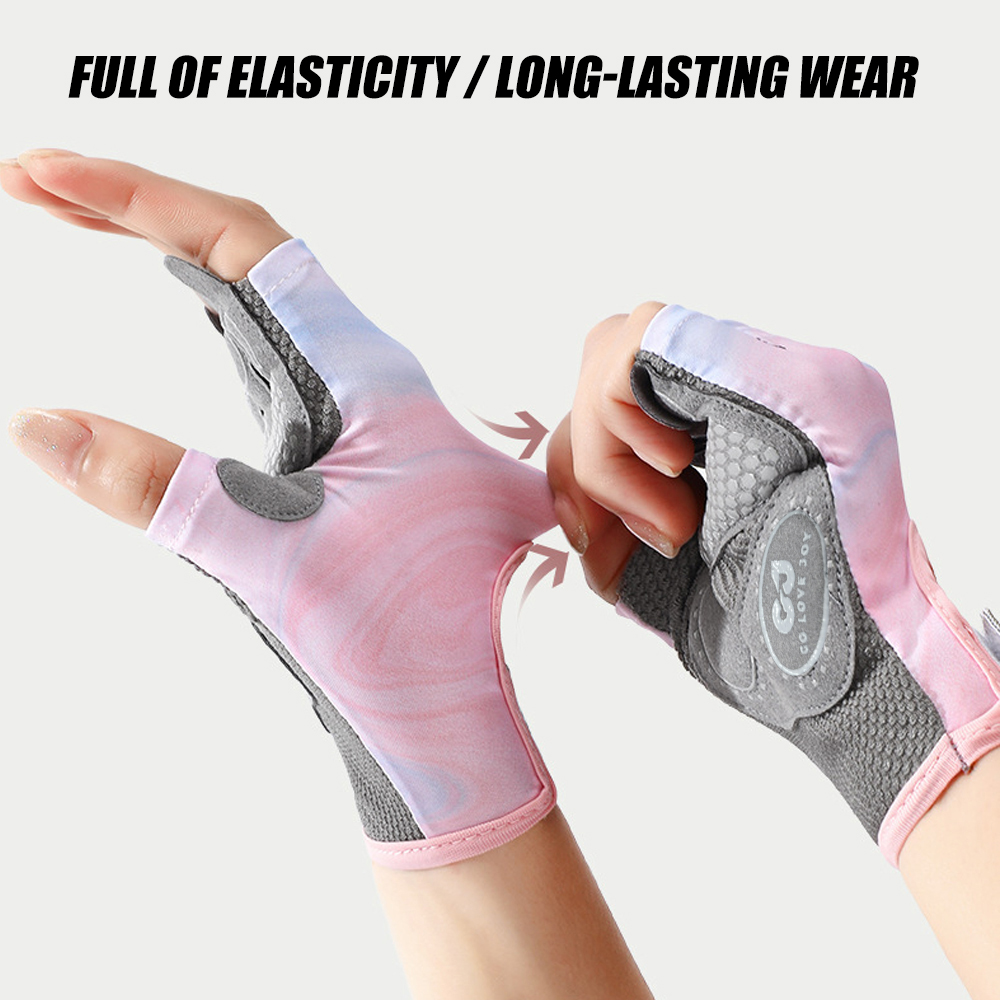 男女兼用ワークアウトグローブ 1組 ジム リフティング フィ - Weightlifting Gloves のレビューと価格