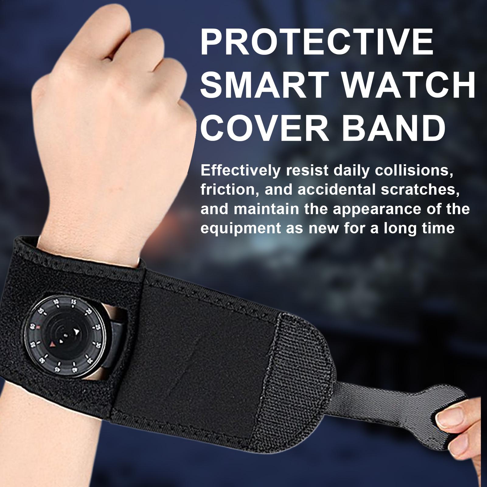 腕時計バンドリストプロテクター、男性用腕時計バンドカバー、防 - Wrist Wraps のレビューと価格