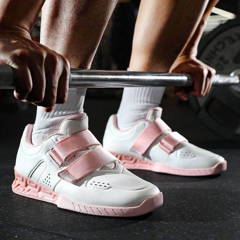 高品質カップルウェイトリフティングスニーカー厚底スクワットハ - Weightlifting Shoes のレビューと価格