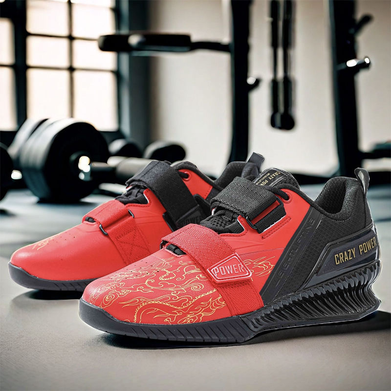 ブランドクレイジーパワードラゴンパターン重量挙げブーツ男性女 - Weightlifting Shoes のレビューと価格