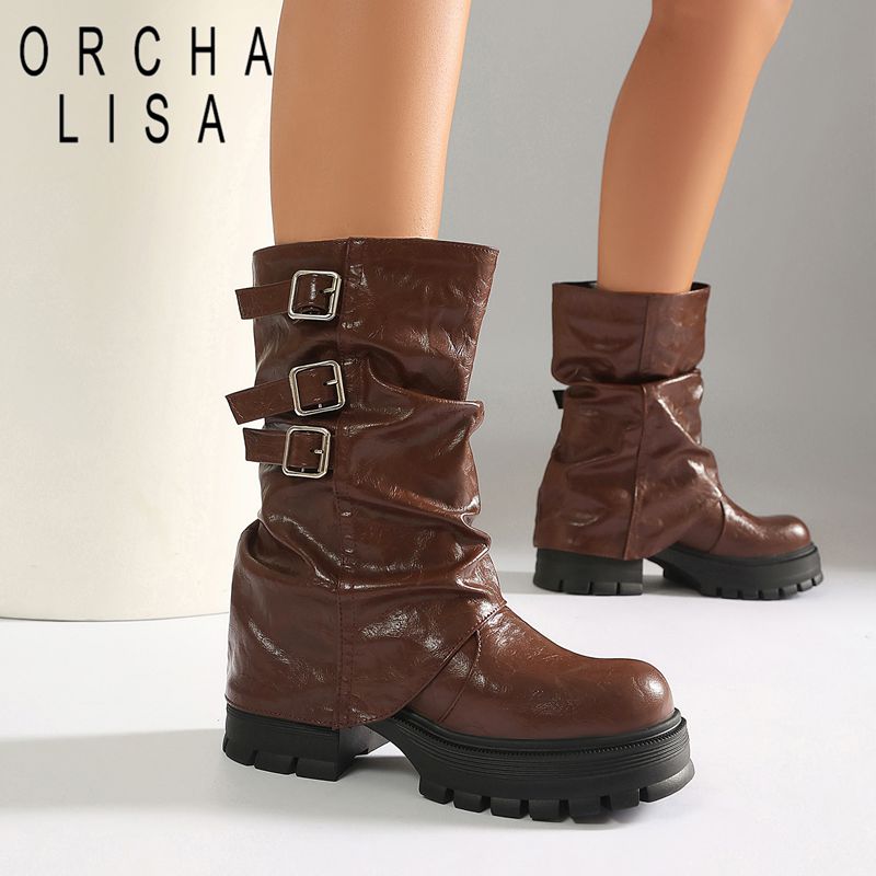ORCHA LISA レディースフットウェア ミッドカーフブ - Lifting Belt のレビューと価格