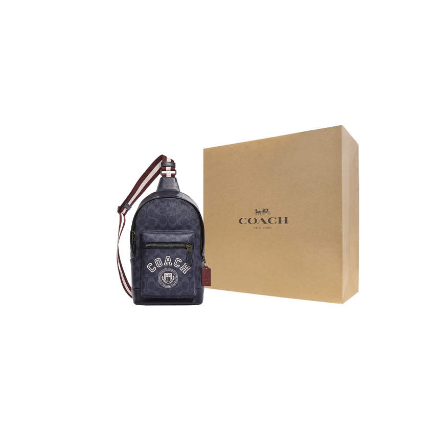 COACH West コーテッドキャンバス カーフスキン シ - Chalk Bag のレビューと価格