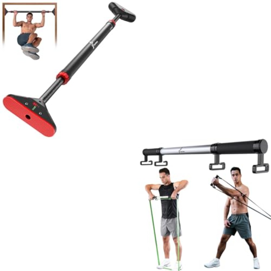 ドア枠用プルアップバー 筋力トレーニング用レジスタンスバンド - Pull Up Bar のレビューと価格
