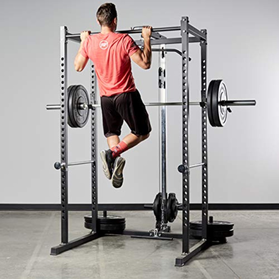 筋力トレーニング用ホームジムスクワットケージ：スチール構造、 - Pull Up Bar のレビューと価格