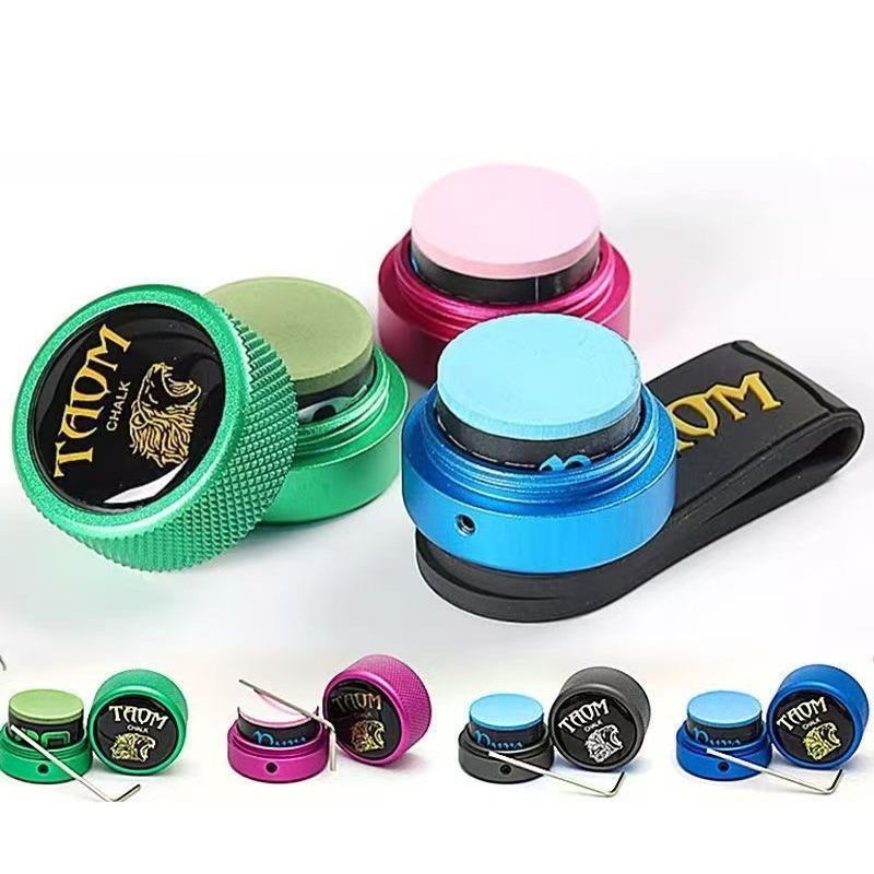プロ仕様ビリヤードアクセサリー ラバー製マグネット式ビリヤー - Chalk Bag のレビューと価格